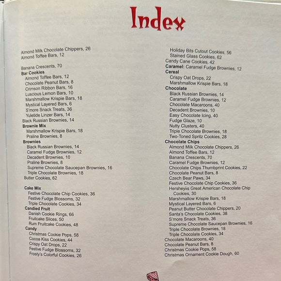 Santa's Favorite Cookies Book - Picture 7 of 7